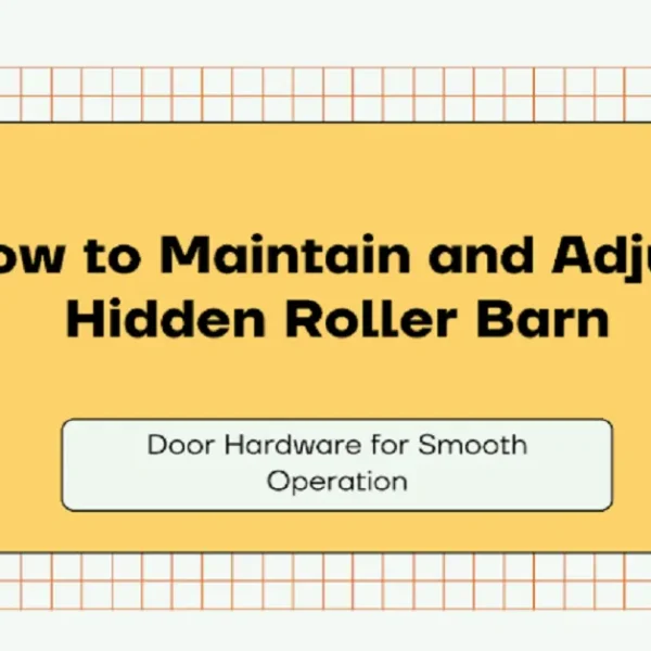 hidden roller barn door hardware